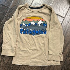 Patagonia long sleeve, size 4t
